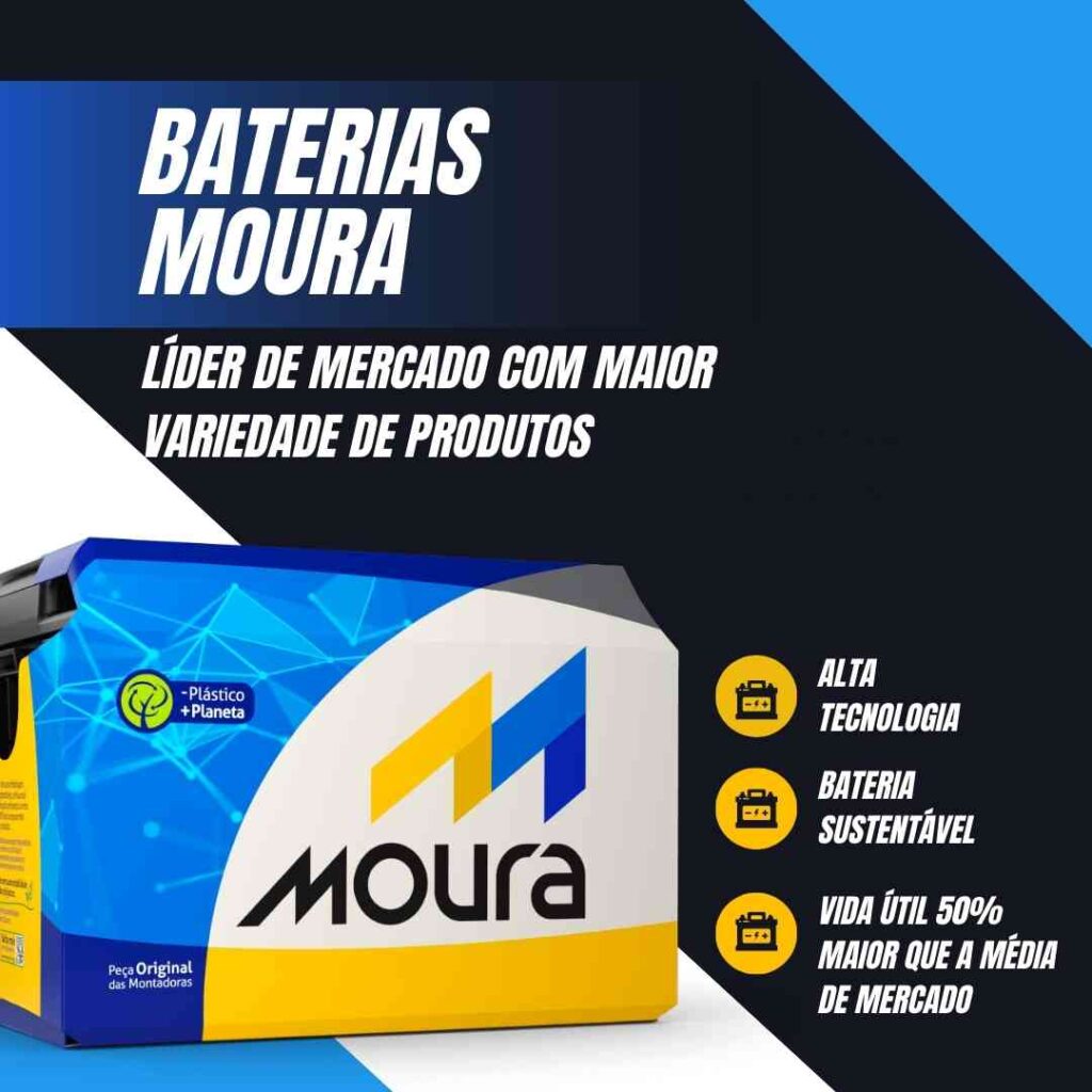 Bateria Moura na Aquarius Baterias Rio de Janeiro